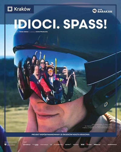 Event poster:  Idioci. Spass! 